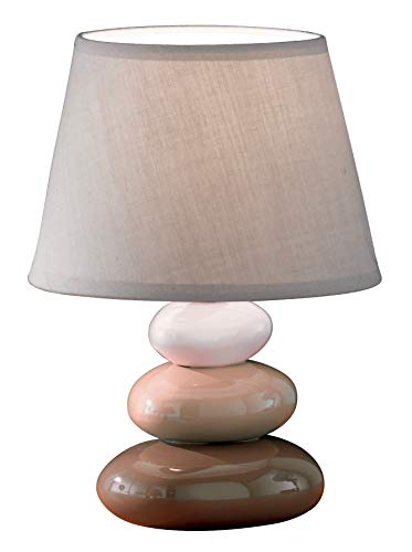 Honsel Leuchten 93911 Pibe - Lámpara LED de mesa (1 bombilla E14 de 28 W no incluida, altura de 24 cm)