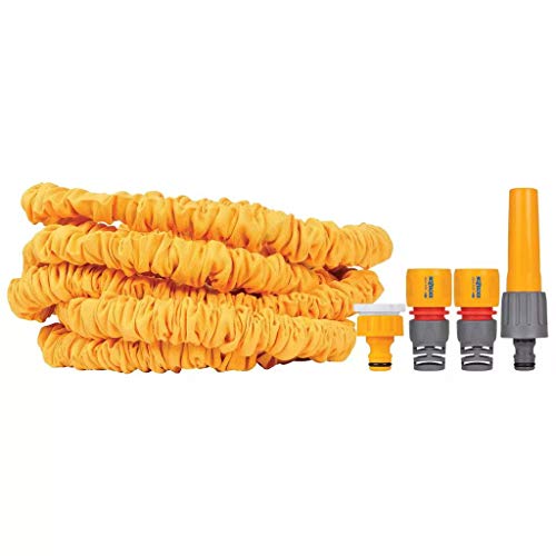 Hozelock 8007 1240 SuperHoze Manguera Extensible m, Amarillo, 7,5 mètres