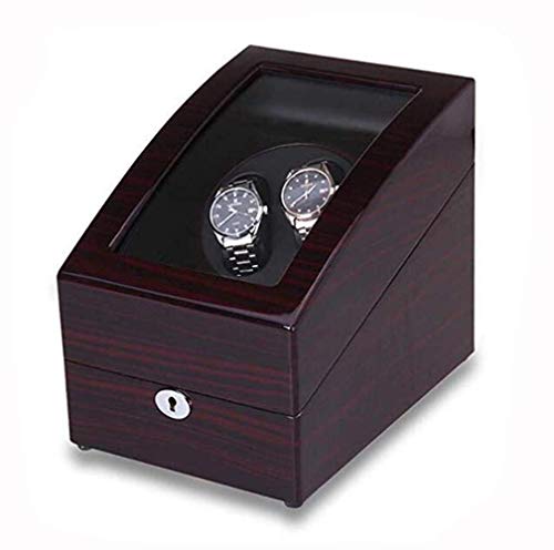 HYCy Caja de Almacenamiento de Reloj, Transferencia automática de Reloj, Reloj mecánico, posicionador Giratorio, agitador de Reloj, medidor de rotación, Moda para el hogar