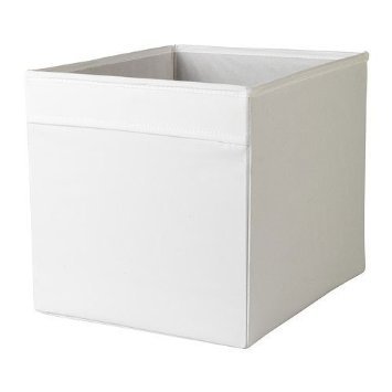 IKEA DRÖNA - Lote de 10 compartimentos para estanterías Expedit, Besta, etc. (33 x 38 x 33 cm), color blanco