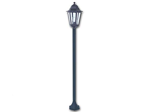 Lámpara de pie para jardín con LED, aluminio, altura de 175 cm, IP44
