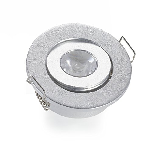 LED mini pequeño techo de montaje/empotrado de techo downlight empotrado lámparas 3W blanco cálido 3000K + Conductor