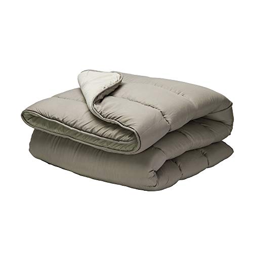 Pikolin Home Edredón/Relleno nórdico  hipoalergénico, tacto pluma, otoño-invierno, 300gr/m², Fibra, Marrón, Cama 135/140-220 x 220 cm