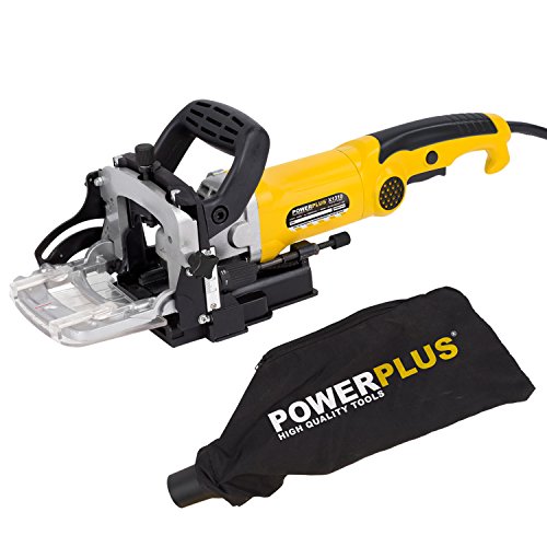 POWERPLUS POWX1310 Fresadora De Engalletar Madera 900W 100Mm, 900 W, 230 V