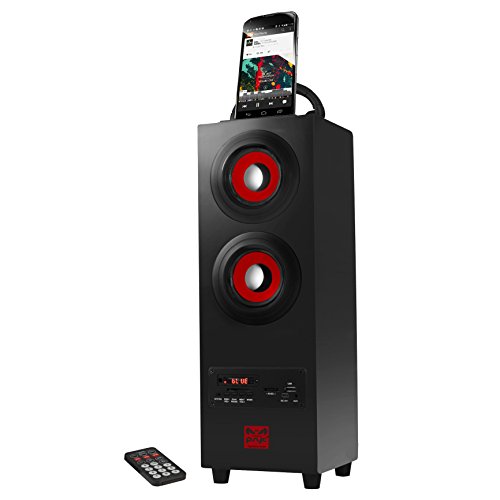 Psyc Sumvision - Altavoz inalámbrico Bluetooth portátil, cuerpo estilo torre, para iPhone, iPad y Smartphone con USB