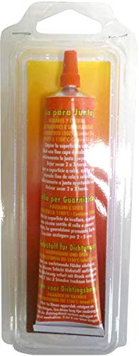 Pyro Feu 24931-12 Pegamento Refractario 1.500ºC 50 ml, Negro