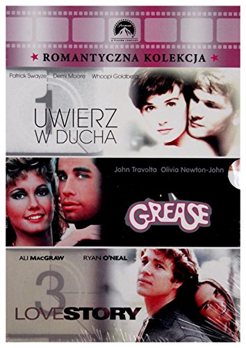 Romans 2: Grease / Uwierz w ducha / Love Story [BOX] [3DVD] (No hay versión española)