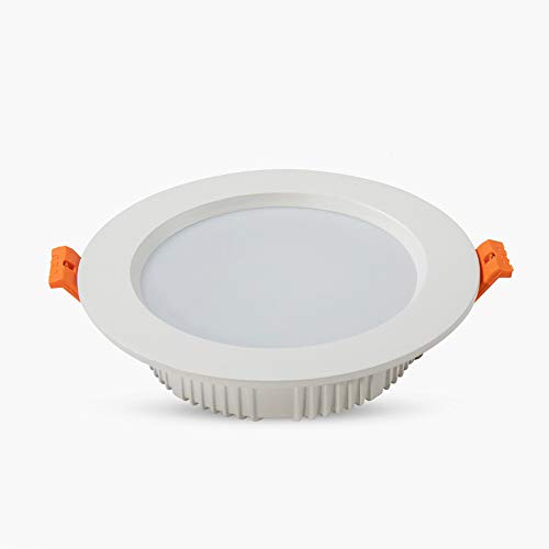 TGRBOP Downlight LED Moderno 3W 5W 7W 9W 12W 15W 18W 24W Lámparas De Techo Downlights LED 3000K / 4000K / 6000K Foco Duradero Seguro Luz De Techo Empotrada LED para Baño Sala De Estar