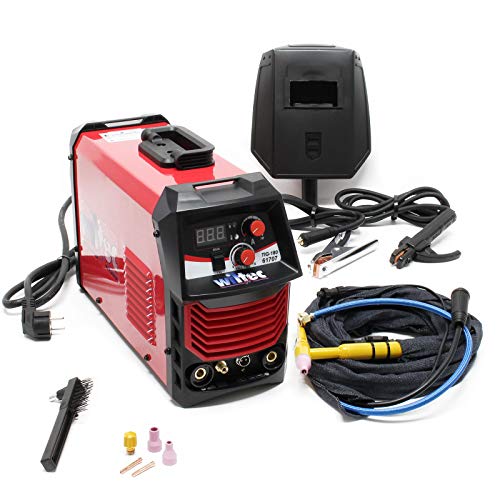 Unidad soldadura MIG Electrodos Combustión HF 180 Amperios Inverter TIG Soldar Taller Trabajos metal