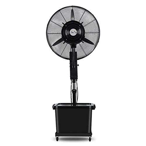 Ventilador De Pedestal Para Edificio De Fábrica Ventilador De Pulverización Industrial Agregar Agua Ventilador Eléctrico Atomización De Niebla De Agua Enfriamiento Al Aire Libre Agregar Hielo Al Suelo