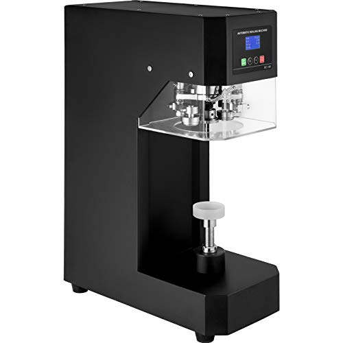 VEVOR Máquina de Sellado de Latas Altura de Lata 60-170 mm Selladora para Latas 370 W 220 V Cerradora de Lata Automática, Capacidad de Producción 15-27 latas/min, para Latas de Acero al Carbono