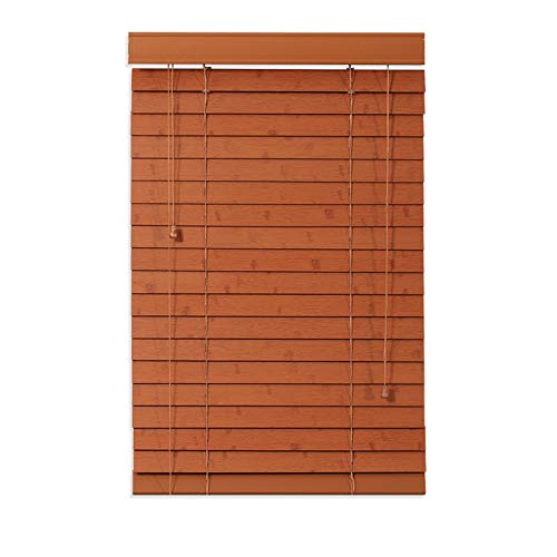 VOAOV Persianas Venecianas De Madera, Estores De Paulownia, Cortinas De Privacidad, Sombreado, Persiana, Incluye Set De Montaje, Tamaño Personalizable, para El Hogar Y La Oficina,D,120x180cm