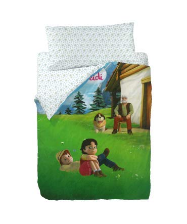 10XDIEZ Funda nórdica Heidi Family - Medidas Cama - Cama de 90cm