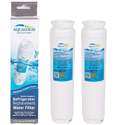 2x AL-914ULTRA Filtro Interno Para Siemens Bosch 00 740568, 00667256 de Estilo Americano de Frigoríficos KAD62, KA62 y K59