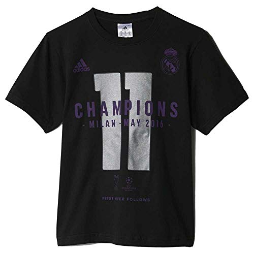 adidas - Real Madrid UCL Winner Junior, Color Black, Talla 13-14 Years