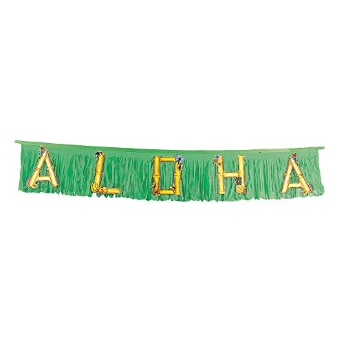 Aloha Garland 150cm Accesorio para Tropical disfraces Hawiian , color/modelo surtido