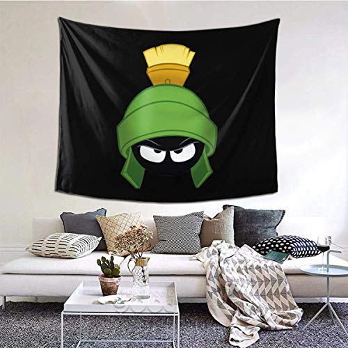 baowen Marvin Martian Tapiz Impreso en 3D para habitación, decoración para Exteriores, Tapiz para Colgar en la Pared, 60 51 Pulgadas