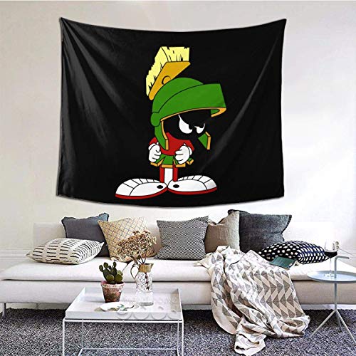 baowen Marvin Martian Tapiz Impreso en 3D para habitación, decoración para Exteriores, Tapiz para Colgar en la Pared, 60 51 Pulgadas