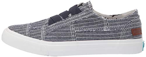 Blowfish Malibu Marley, Zapatillas Deportivas. Mujer, Hamaca con diseño de Rayas, Color Azul Marino, 38.5 EU