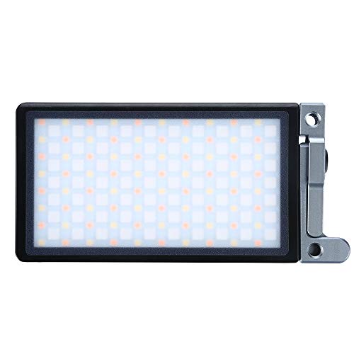 BOLING BL-P1 RGB Luz LED para Cámara/Videocámara a Todo Color, Antorcha Led Fotografía RGB, Foco Iluminacion Video Fotografía Recargable a Todo Color,2500k-8500k,9 Simulaciones de Escenarios Comunes