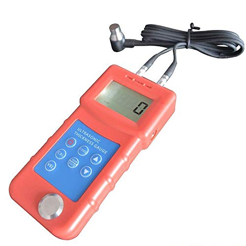 BXU-BG Medidor de espesor por ultrasonido 500~9000 m/s Tester for medir 1.0-280mm materiales bien como conductores moldeada Acero Hierro Aluminio Rojo Cobre Latón Zinc vidrio de cuarzo UM6800