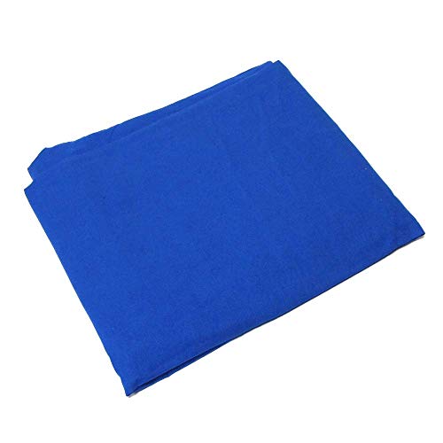 Cablematic - Fondo de tela de 180x300 cm de color cromakey azul