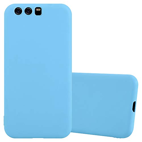 Cadorabo Funda para Huawei P10 en Candy Azul - Cubierta Proteccíon de Silicona TPU Delgada e Flexible con Antichoque - Gel Case Cover Carcasa Ligera