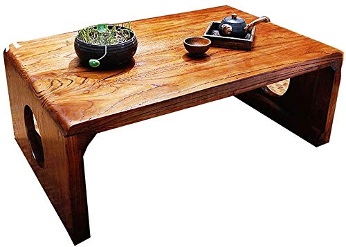 Carl Artbay Selected Furniture/Ventana de la habitación del Ordenador Cama Escritorio Sala de Estar Balcón Brown Table Bay Inicio de Madera Maciza Simple té Tabla Mesa Baja Tatami Mesa de café