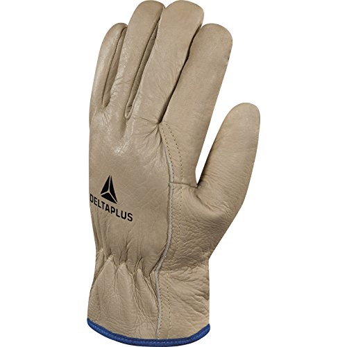 Delta plus guantes de piel - Guante para frío flor vacuno forro 3-m blanco 9