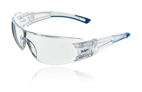 Dräger X-pect 8330 Gafas de Seguridad | Lentes de protección Rayos UV antivaho| Dieléctricas para ambientes de Alto Voltaje