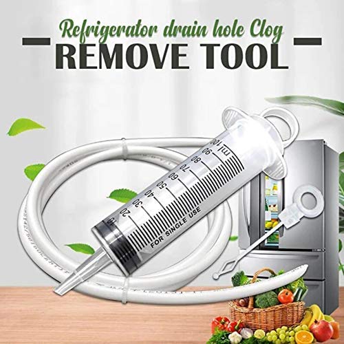 Drenaje Clog Remover Nevera Orificio de Drenaje removedor de Limpieza Kit de Herramientas Reutilizables para el hogar Refrigeradores Escurrir Herramienta de Dragado Agujero