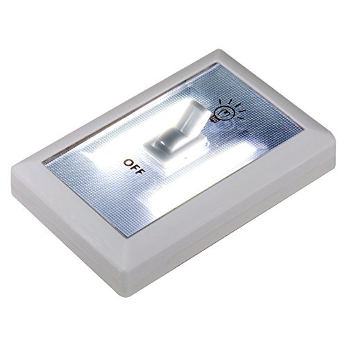 Eaxus®️ COB LED aplique de pared - interruptor de luz iluminado. ☀️ Bajo luz de construcción, luz nocturna