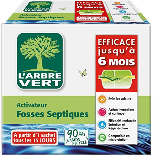 El árbol verde – Activador para fosas sépticas 420 G