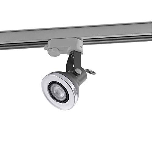 Faro Barcelona Ring 40563 - Proyector de carril LED, 8W, metal, color gris