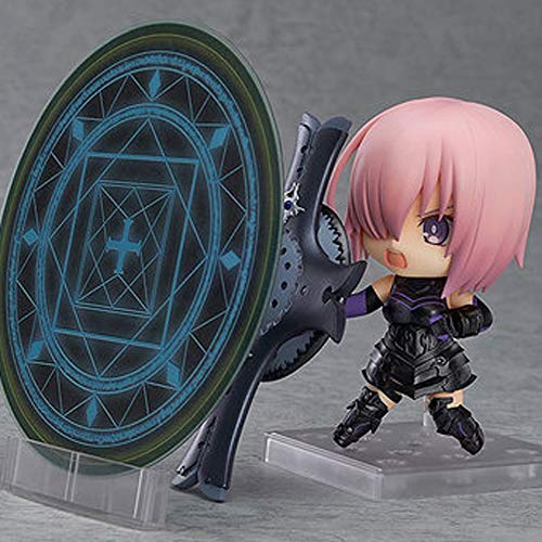 Fate/Grand Order: Mash Kyrieloight Altura 10 cm Figura de PVC □ Alias: Candy Candy □ Q Ver □ Decoraciones de escritorio de computadora Regalos para los amantes de los fanáticos de anime, modelo de e