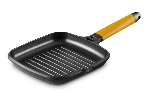 Fundix - Grill Inducción Mango Naranja 27 cm