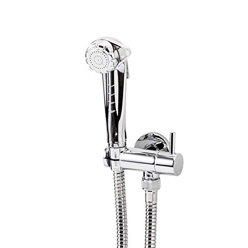 Galindo Theo City 8647700 Grifo de Bidet con Ducha 1 Agua, Cromo