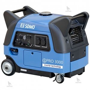 GENERADOR ELÉCTRICO | SDMO | INVERTER PRO 3000 E | MOTOR YAMAHA A GASOLINA | MONOFÁSICO | CON TOMA UK.