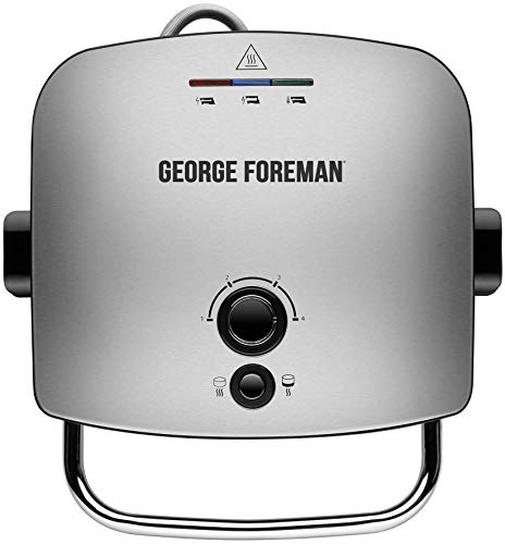 George Foreman 22160 Advanced Five Portion Grill and Melt - Silver by George Foreman