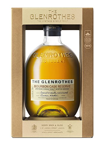 Glenrothes Cask Whisky Bourbon De Malta, 70 cl