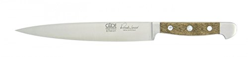 Güde Alpha - Cuchillo jamonero (21 cm, madera de roble, talla única)