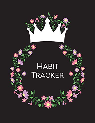 Habit Tracker: Spacious notebook with Month on 2 Spreads Tracking and Journaling