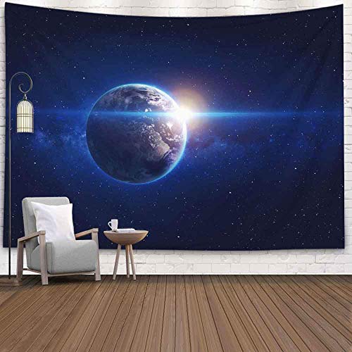 Halloween Tapestry, Snowman TapestryWinter Hanging Wall Tapestry para D & Eacute; Cor Sala de Estar Calidad de la Imagen de la Tierra Elementos de Este amueblado por la NASA