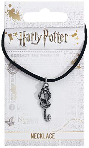 HARRY POTTER Dunkles Mal Mujer Choker Plateado, Aleación de Zinc,