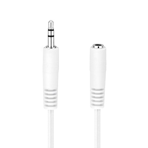 HDSupply LP-AC016-020 Audio Stereo Cable de audio 3,5mm macho a jack 3,5mm hembrilla 2,00m,blanco