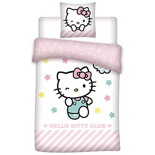 HK Hello Kitty Club - Juego de cama infantil