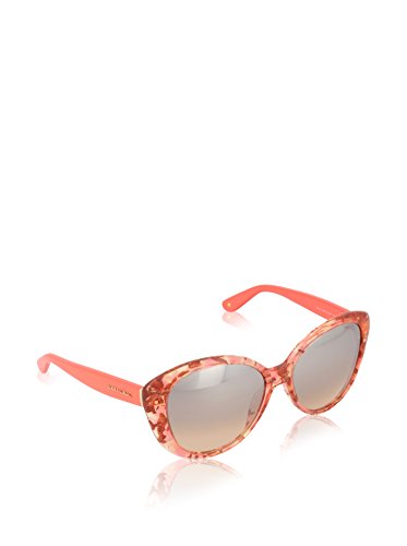 Jimmy Choo TITA/S G4 W13 55 Gafas de sol, Rojo (Coral Spttd/Brown Ms Slv), Mujer