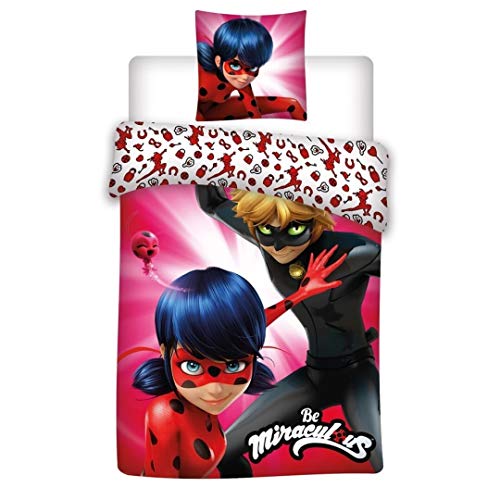 Juego de funda nórdica Miraculous Ladybug