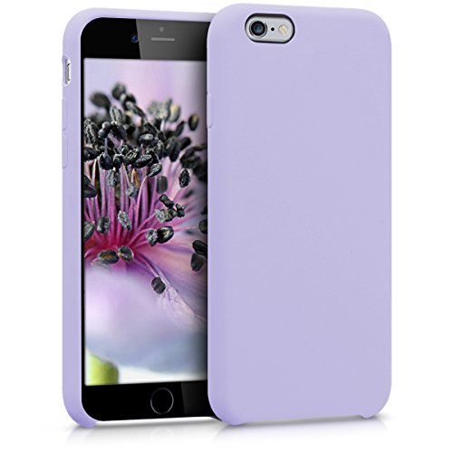 kwmobile Funda Compatible con Apple iPhone 6 / 6S - Carcasa de TPU para móvil - Cover Trasero en Lila