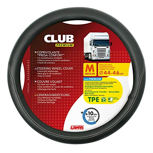 Lampa Vara de protección de Volante para camión Premium Negro 18/20 cm